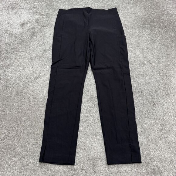 Athleta Wander Slim Cargo Outdoor Pants Womens 12 Black High Rise Stretch 32x28 - Picture 2 of 15